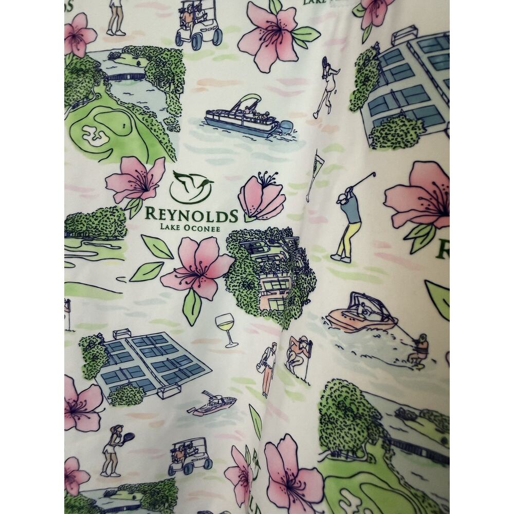 Smith & Quinn Custom Reynolds Lake Oconee Sleeveless Golf Shirt Women's L NEW - Picture 10 of 12